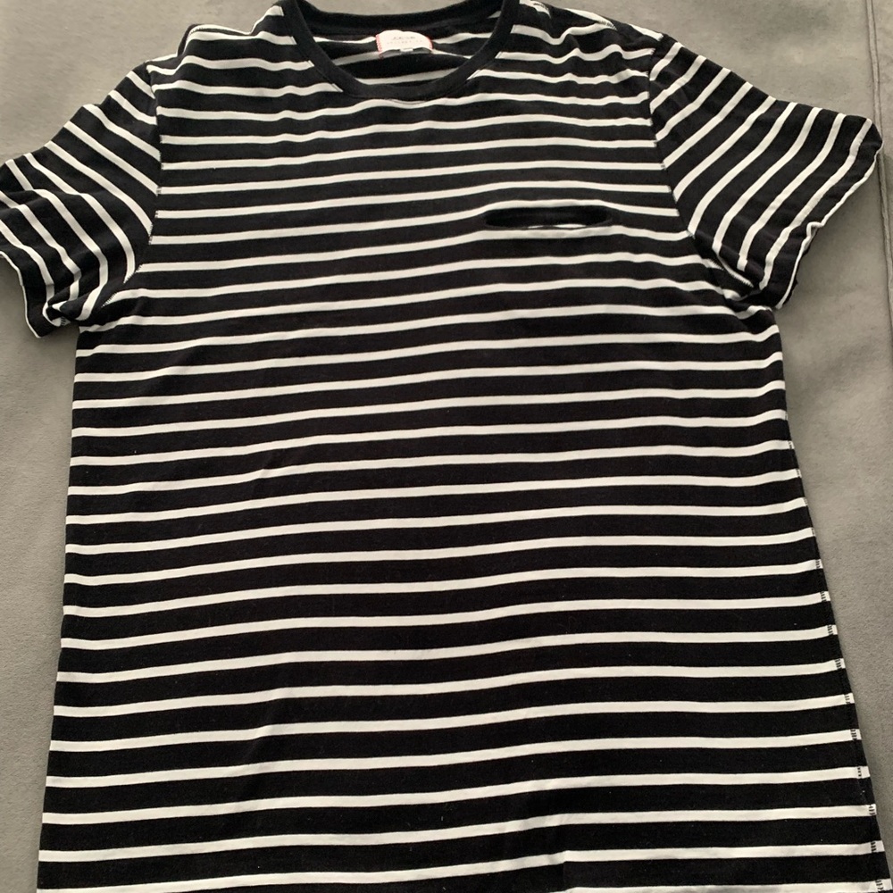 Joe’s Jeans collection striped crew neck shirt